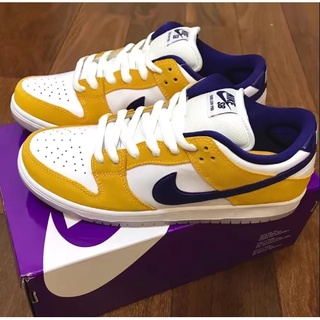 Nike SB Dunk Low Pro“ Laser Orange ”Purple Gold