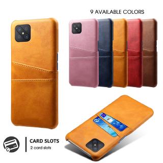 OPPO Realme C11 Luxury Slim Card Slot Wallet PU Leather Case Shockproof Cover