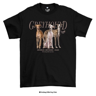 COD เสื้อยืดลาย GREYHOUND (เกรย์ฮาวด์) Classic Cotton Unisex by [Nothing Hills]