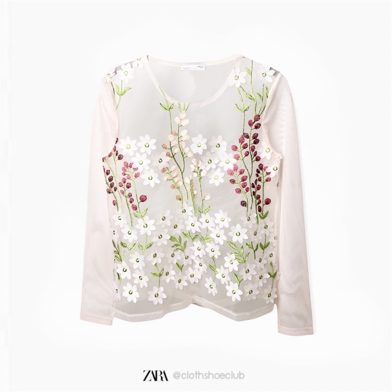 เสื้อ-zara-w-b-แท้-size-m