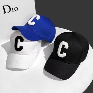 หมวกเบสบอล กันแดด พิมพ์ลายตัวอักษร C เข้ากับทุกการแต่งกาย สไตล์เกาหลี 2022