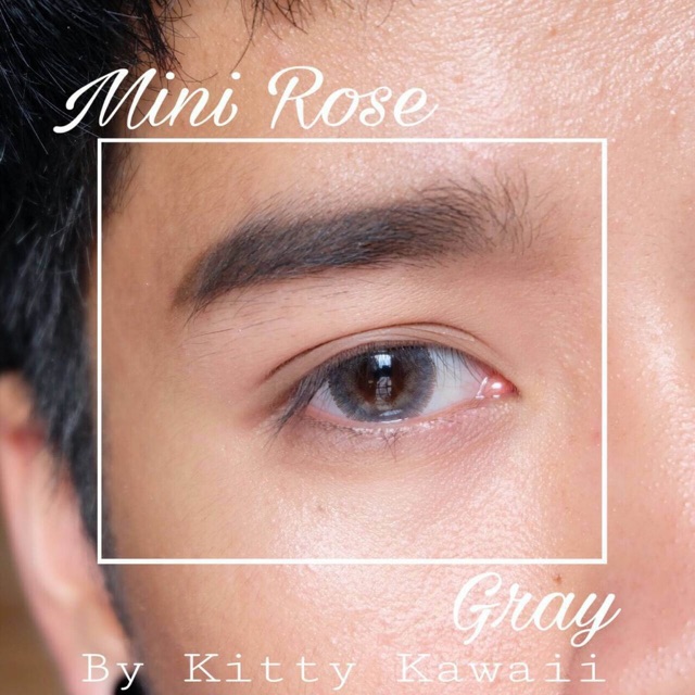 คอนแทคเลนส์-kitty-kawaii-mini-rose-ค่าสายตา-0-00-ถึง-5-00-gray-brown