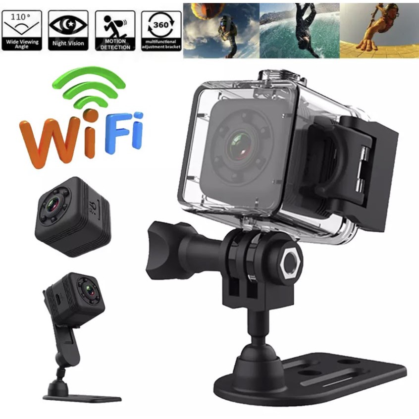 ภาพหน้าปกสินค้าใหม่ SQ29 IP กันน้ำมินิกล้อง HD WIFI ขนาดเล็กกล้อง CAM VIDEO SENSOR Night Vision กล้องวิดีโอ Micro กล้อง DVR Motion จากร้าน smartit2020 บน Shopee