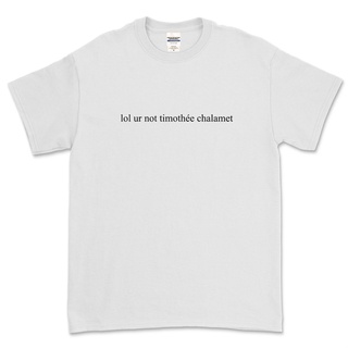 ทางเลือกที่ดีที่สุดของคุณเสื้อยืด แขนสั้น พิมพ์ลาย TIMOTHEE CHALAMETS-5XL