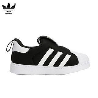 ของแท้ A_didas รองเท้าผ้าใบลําลอง สวมหุ้มข้อ แฟชั่นสําหรับเด็กผู้ชาย ผู้หญิง