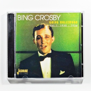 CD เพลง Bing Crosby - Going Hollywood Vol.1 - 1930-1936 (2CD - Jasmine) (แผ่นใหม่)