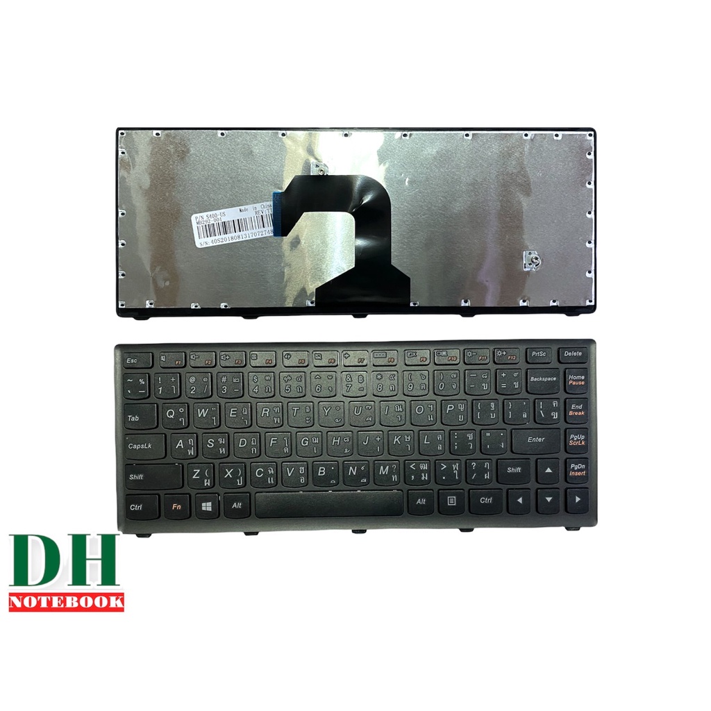 คีย์บอร์ดโน๊ตบุ๊ค-keyboard-lenovo-ideapad-s400-s400u-s405-s300-s410-th-eng