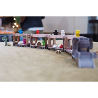 [Plastic] Colt Express Board Game [TH/EN]:  Upgrade Token - ชุดอัพเกรดโทเค่นสำหรับเกมขุมทรัพย์ม้าเหล็ก