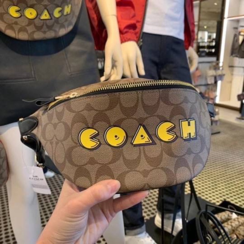 Coach pac man hot sale belt bag