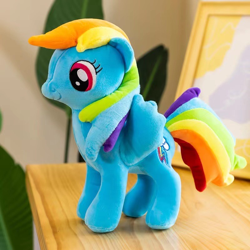 thetoys-ของเล่นเด็ก-ตุ๊กตาม้าโพนี่-ตุ๊กตาม้าโพนี่-my-little-pony-ขนาด-30-ซม-ตุ๊กตาของเล่นม้าโพนี่-ตุ๊กตา-ตุ๊กตาเรนโบว์โ