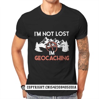 เสื้อยืดผ้าฝ้ายพิมพ์ลายขายดี เสื้อยืด พิมพ์ลาย Geocacher Geocache Geocaching Heather Prism แฟชั่นคู่รัก สําหรับผู้หญิง แ