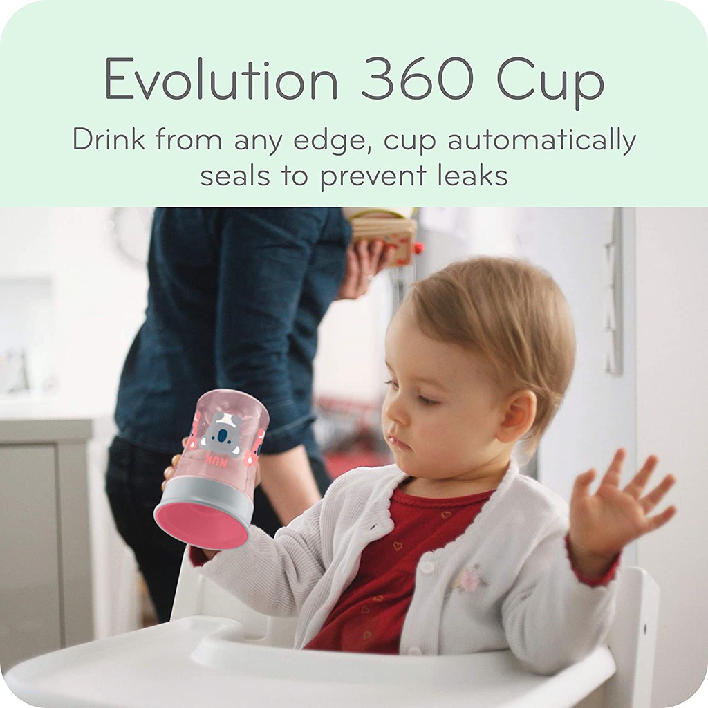 แก้วหัดดื่ม-ถ้วยหัดดื่ม-เทไม่หก-nuk-evolution-360-cup-8-oz