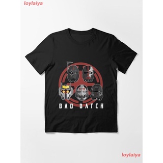 Bad Batch Essential T-Shirt เสื้อยืดผู้ชาย ลายการ์ตูนพิมพ์ลายเสื้อลายการ์ตูนผู้หญิง เสื้อคอกลม สินค้าพร้อมส่ง