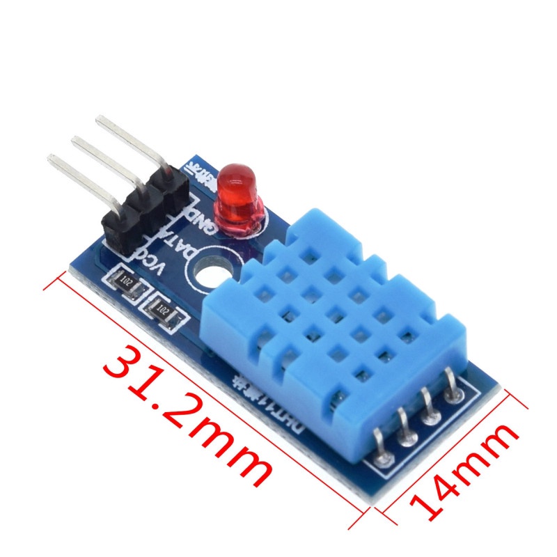 เซนเซอร์อุณหภูมิและความชื้นดิจิทัล-dht11-และโมดูล-สําหรับ-arduino-diy