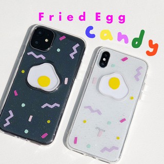 Cases From The Star เคสโทรศัพท์ เคสมือถือ ลาย Fried Egg สี Candy กรุณาระบุรุ่นในแชท