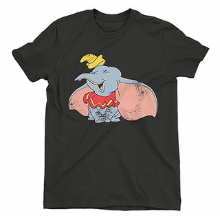 เสื้อยืดผู้ พร้อมส่ง เสื้อยืด พิมพ์ลาย Dumbo Clic Laugh หลากสี สําหรับผู้ชาย S-5XL
