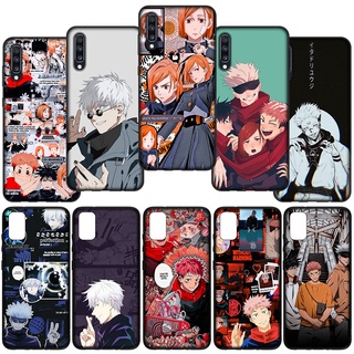 เคสโทรศัพท์มือถือ TPU แบบนิ่ม ลาย E1-EC43 Jujutsu Kaisen Gojou Satoru Itadori Yuji สําหรับ iPhone 11 Pro XS Max X ProMax XSMax 11Pro