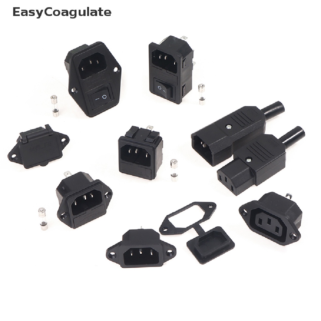 eas-black-ac-male-plug-female-plug-rewirable-power-connector-3-pin-socket-ate