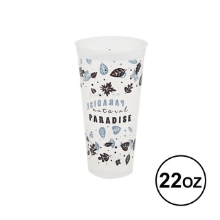 เอโร่ ถ้วยน้ำฉีด มีลาย แพ็ค 22 ออนซ์ แพ็ค 25 ใบ101220aro Cup Injection Print 22 Oz x 25 pcs