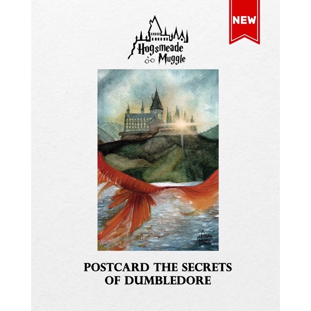 Postcard ver. Secrets of Dumbledore | Shopee Thailand