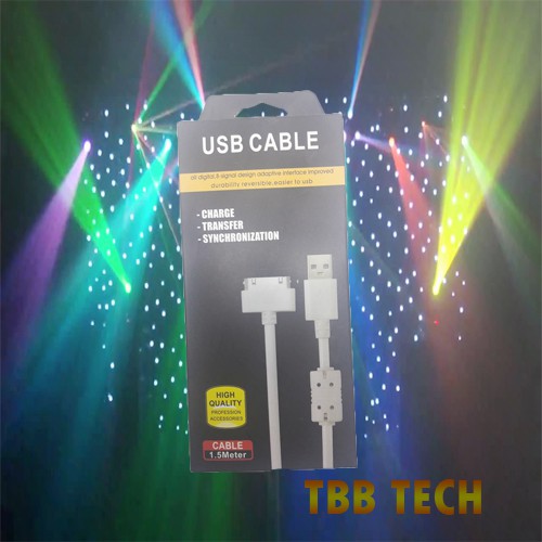 สายชาร์จ-high-speed-1-5m-magnetic-anti-interference-cable-for-iphone-4-4s