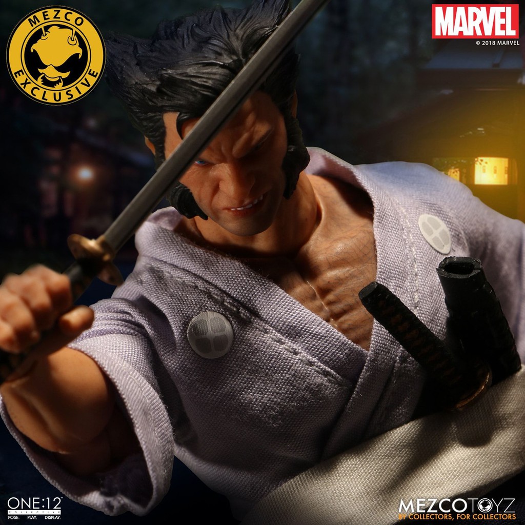 Mezco One:12 Collective Wolverine 5 Ronin | Shopee Thailand