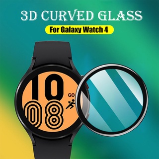 ภาพหน้าปกสินค้าฟิล์มกระจกนิรภัยกันรอยหน้าจอ 3D HD แบบโค้ง สําหรับ Samsung Galaxy Watch 4 40 มม. 44 มม. Watch4 ที่เกี่ยวข้อง