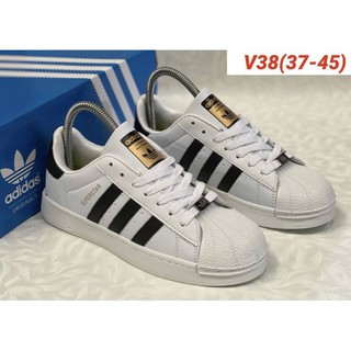 รองเท้าอาดิดาส superstar SIZE.36-45 *มี 4 สี* เบา ทรงสวย ตรงปก100% รองเท้าผ้าใบผู้ชาย-ผู้หญิง V38B012