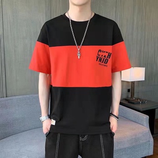 ใหม่ เสื้อยืดแขนสั้นลําลอง ทรงหลวม แฟชั่นฤดูร้อน สําหรับผู้ชาย และคู่รัก 2022