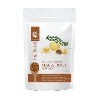 สินค้า ผงมาค่า ไวอากร้าธรรมชาติ ญ/ช ช่วยไม่ให้ช่องคลอดแห้ง Organic Gelatinized Maca Root Powder 100 กรัม ยี่ห้อ Feaga Life