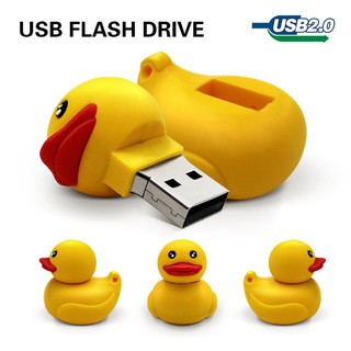 USB Flash Drive 1TB Rubber Duck Memory Stick Cartoon u disk With Android converter