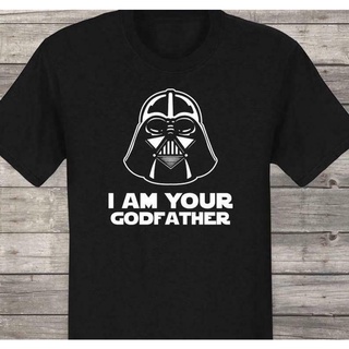 GILDAN เสื้อยืด ผ้าฝ้าย พิมพ์ลาย The Godfather Vader Im Your Fathers Day สวมใส่สบาย