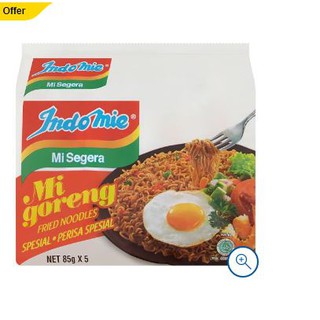 Indomie หมี่แห้งพิเศษ 5 x 85g