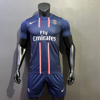 ภาพขนาดย่อของสินค้าชุดกีฬาชาย ฤดูกาล (เสื้อ+กางเกง) ทีม Paris งานเซ็ตเกรด A