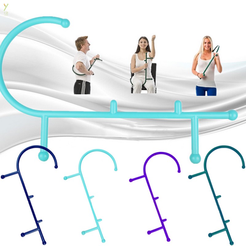 Thera Cane Back Hook Massager Neck Self Muscle Pressure Stick Tool ...