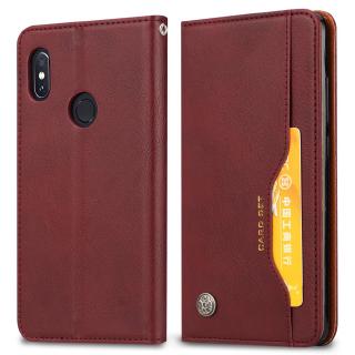 Luxury Multi-Card Slots Casing Xiaomi Redmi Note 6 Pro Wallet Case Leather Magnetic Flip Cover