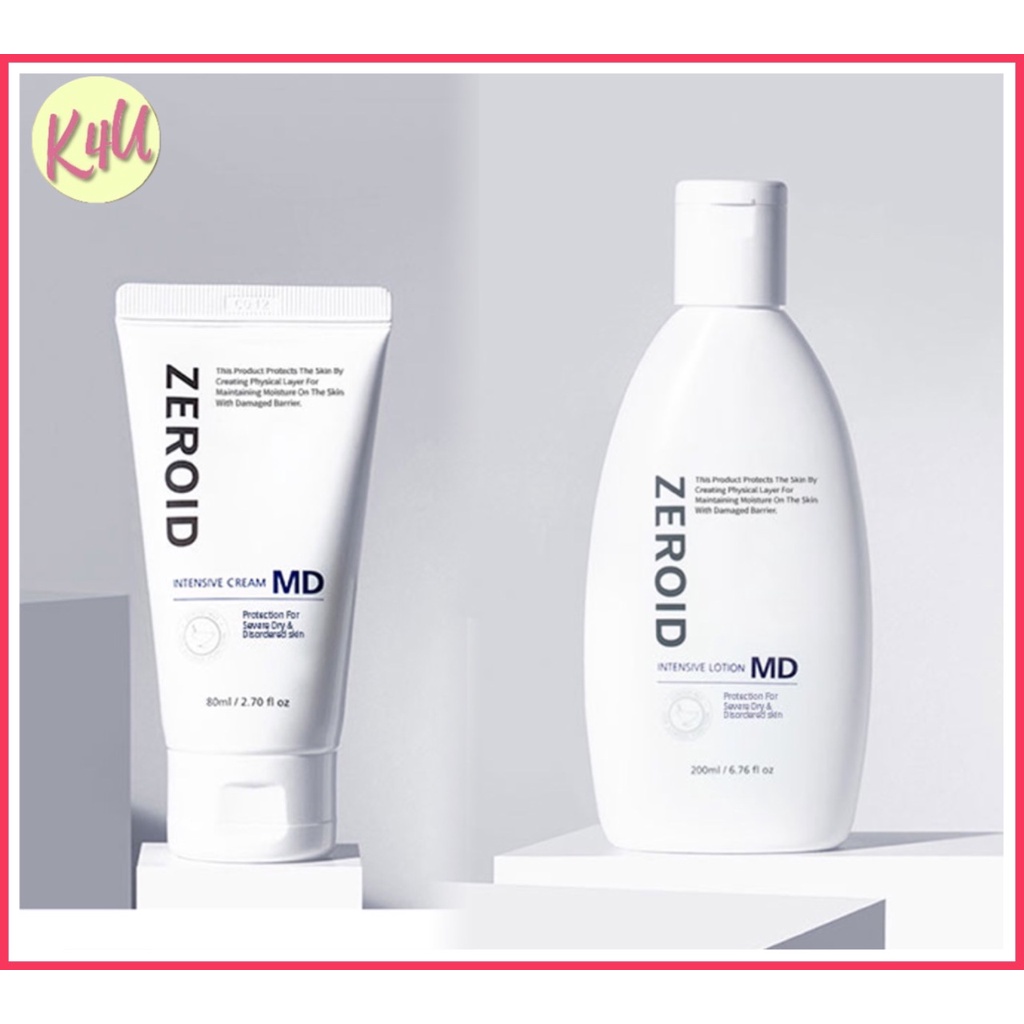 ZEROID INTENSIVE MD Cream 80ml / Lotion 200ml Shopee Thailand