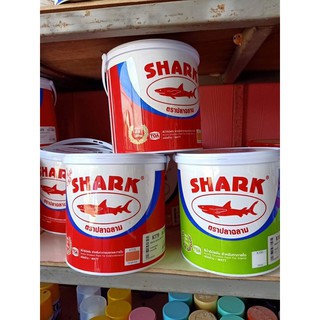 TOA Shark แม่สีน้ำ และสีรองพื้น ตราปลาฉลาม ขนาด3.6ลิตร มีให้เลือก14สี
