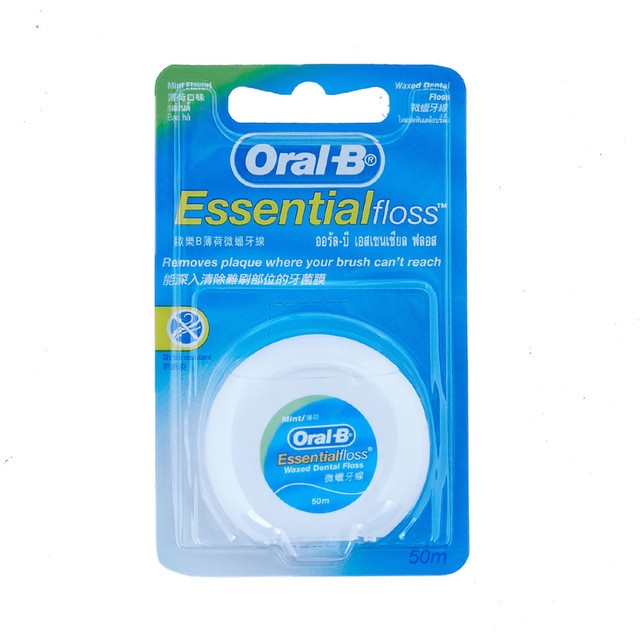 ไหมขัดฟัน-ออรัลบี-oral-b-essential-floss-50-เมตร