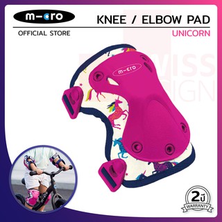 Micro Knee / Elbow Pad ชุดสนับเข่าและศอกสำหรับเด็ก ไซส์ S อายุตั้งแต่ 3-6 ขวบ ลวดลายสีสันน่ารักสดใส