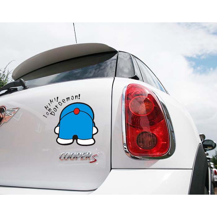 doraemon-car-stickers-waterproof-reflective-car-decals-rearview-mirror-stickers-eyebrow-sticker-door-window-stickers