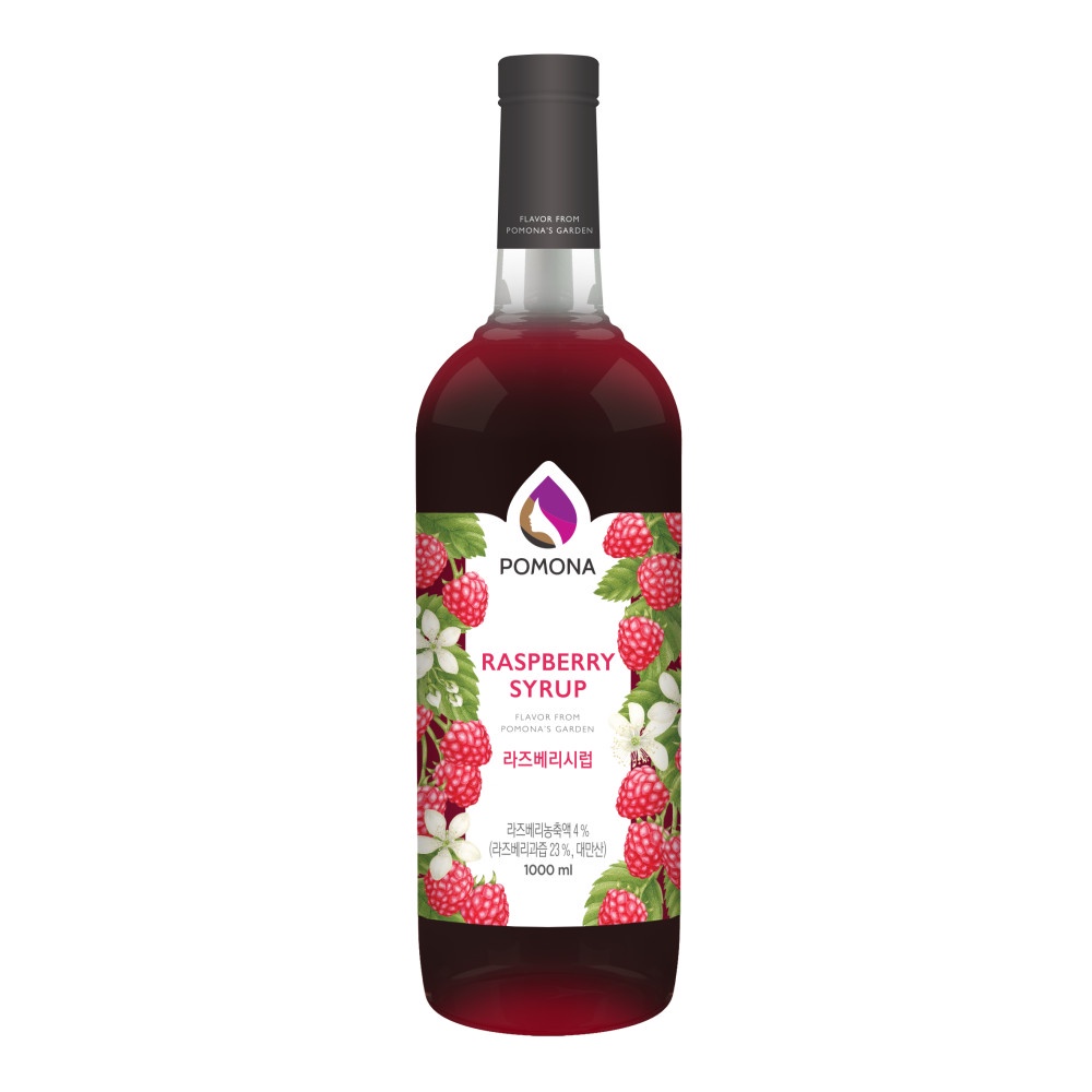 raspberry-syrup-pomona-ไซรัปกลิ่นราสเบอรี่-โพโมนา-1-000-ml