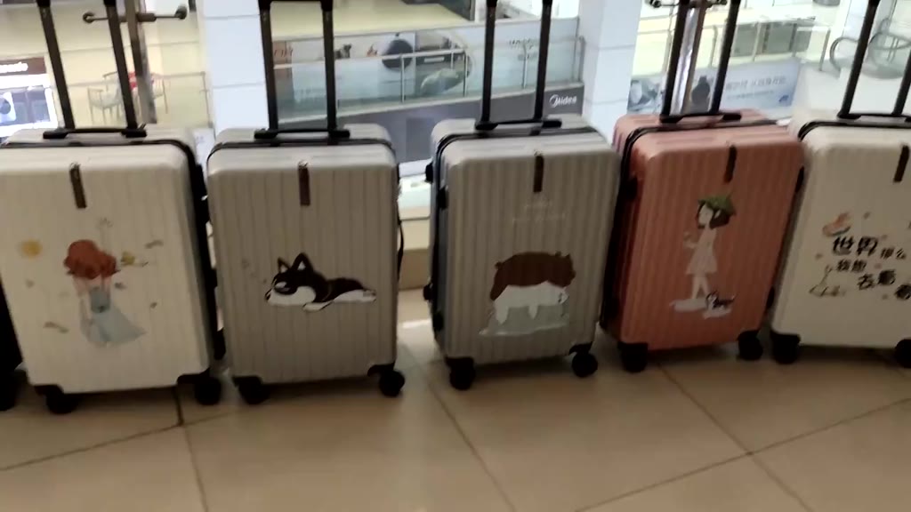 กระเป๋าสัมภาระของนักเรียนรุ่นเกาหลีของรหัสผ่านความจุที่ทนทานน่ารัก