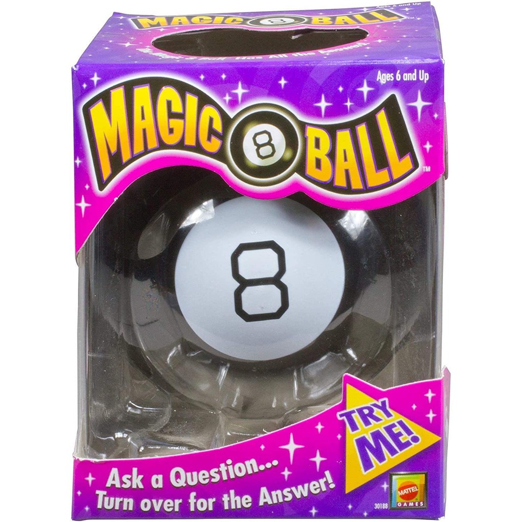 Mattel Games Magic 8 Ball ลูกบอลพยากรณ์ รุ่น 30188 Shopee Thailand