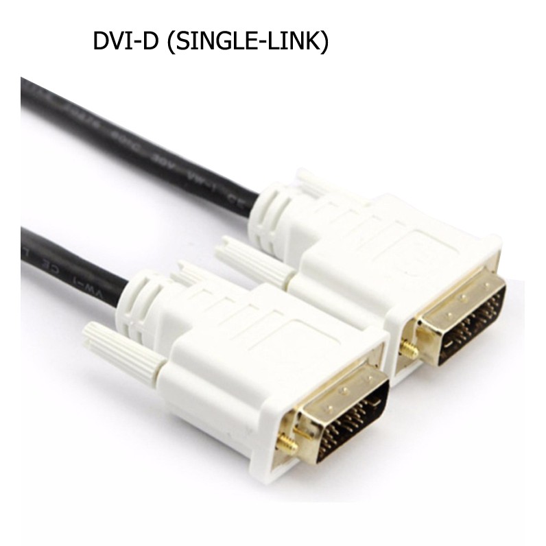 สาย DVI (18+1) to DVI (18+1) cable M/M ยาว 1.7 m สายดำ ของแท้ 100