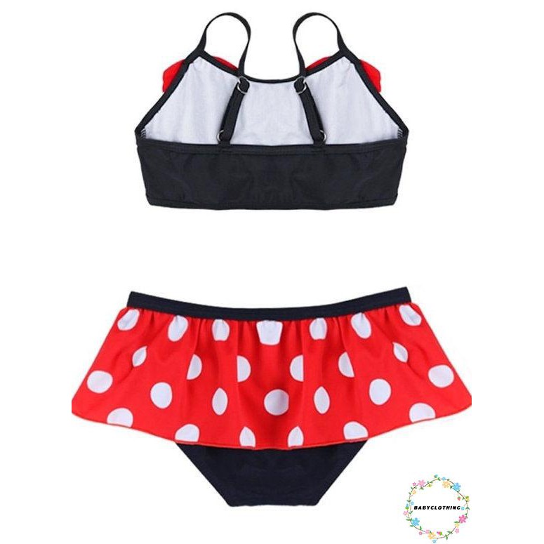 nb-bowknot-เด็กน่ารักเด็กชุดว่ายน้ำชุดว่ายน้ำบิกินี่ชุด-tankini-ชุดว่ายน้ำ