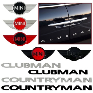 สติกเกอร์ตราสัญลักษณ์ สําหรับติดตกแต่งรถยนต์ Mini Cooper Countryman Clubman R55 R56 R60 R61 F55 F56 F60