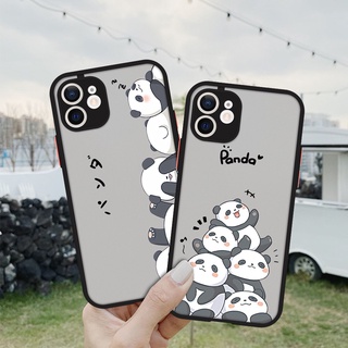 เคสโทรศัพท์มือถือซิลิโคน Tpu ลายแพนด้า 3D สําหรับ Oppo A74 A54 A94 A12 A7 A5 A3S A31 F9 Pro Oppo A32 A33 A5S A52 A59 F1S A9 F9 A15 A35