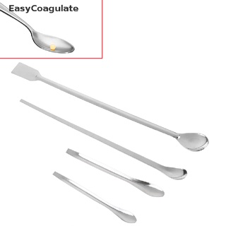 Eas Stainless Steel Lab Micro Spatula Medicine Spoon Scoop Shovel Pharmacy
 Ate