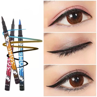 🚒พร้อมส่ง👉🏻Black  36H Waterproof Eyeliner Pencil Sweat-proof Long-lasting Liquid Eye Liner Pen Pencil Make Up Tool
